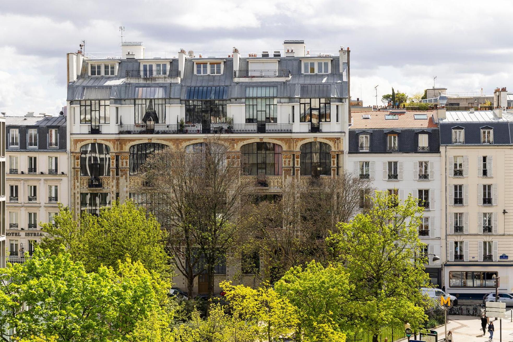 Hotel Aiglon Paris Eksteriør billede